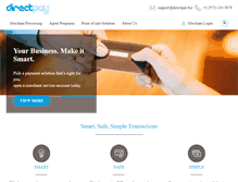 Tablet Screenshot of directpay.biz